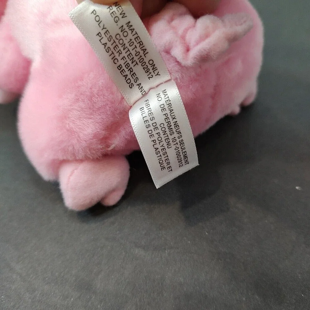 Rare Ty Beanie Boos Boo Posey the Pink Pig Plush Soft Toy 2018 Big‎ Eyes
